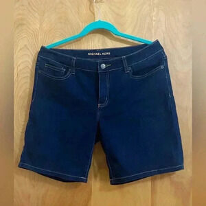 Micheal Kors Shorts Bermuda Jean Size 6 EUC